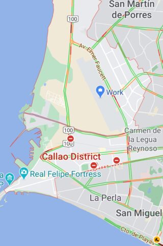 Map of Callao