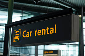 Car Rental Sign