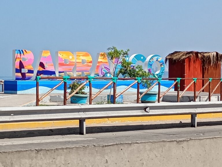 Barranco City Limits signage