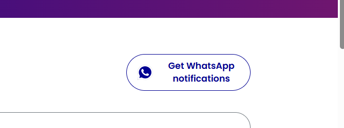 Lima Airports baggage claim Whatsapp notification