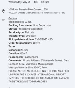 lima-airport-transfer-Miraflores-Early-Morning-Booking-23436